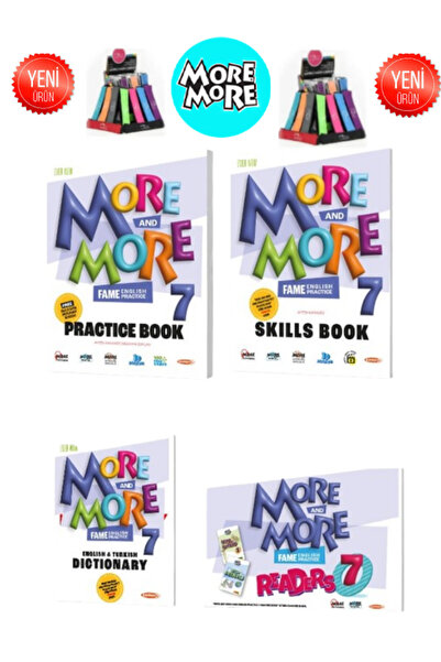 Fenomen Yayıncılık 7.Sınıf More&More 7 Practice Book (PraticeBook+Skills Book...