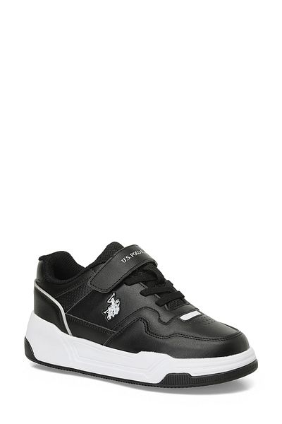 U.S. Polo Assn. Milow Jr 4Pr Black Boy's Sneaker