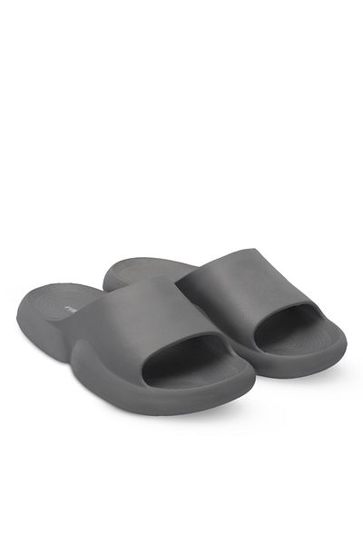 Esem Jefry Men's Slippers - Gray Design