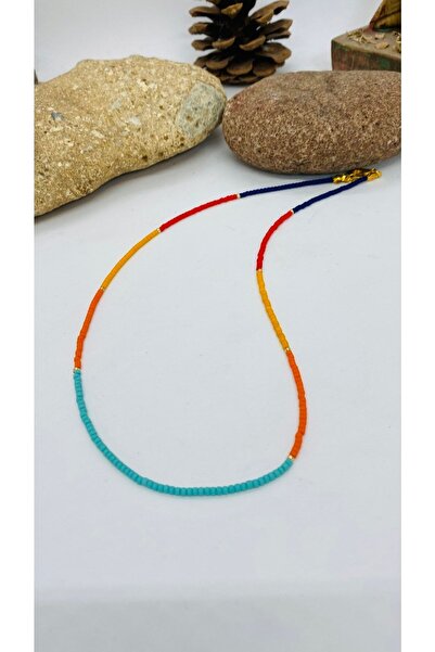 Porsuk Alternatif سلسال خرز الرمل البوهيمي البوهيمي الأصيل المصنوع يدوياً