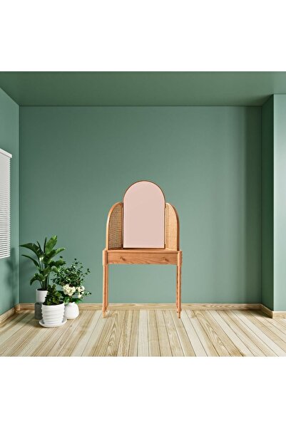 Sesa Tasarım Makyaj Masası, Hazeran - Rattan