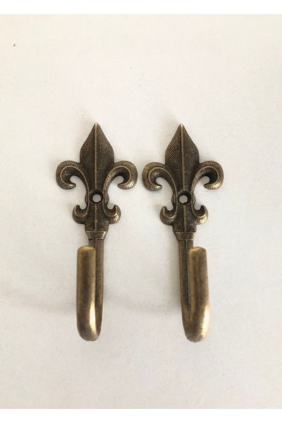 ETAB Renso Background Curtain Binding Hanger Bracket Curtain Hook Hanger Bronze - Antique - Copper (2 PCS)