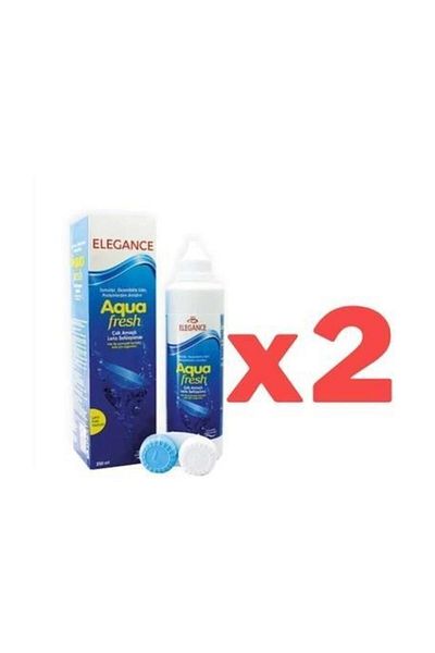 Elegance Aqua Fresh 250 ML Lens Solution 2 pcs
