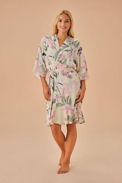 SUWEN Floral Patterned Dressing Gown