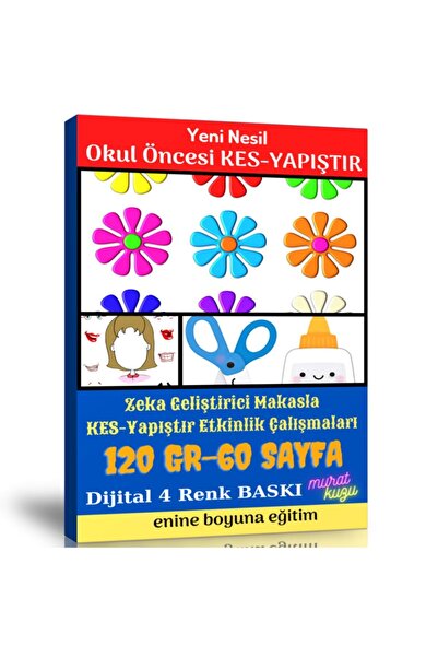 Enine Boyuna Eğitim Preschool New Generation Cut-And-Paste Activities