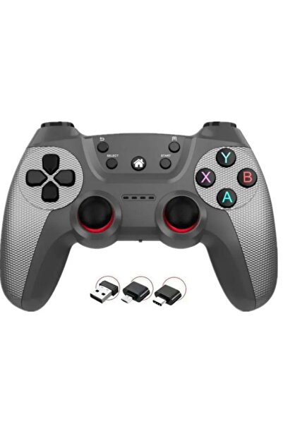 HEJARON LOBO PC Gamepad için 2.4G Tekli kol kablosuz oyun kolu PS3 için/akıllı telefon/Tablet/ PC/Andriod
