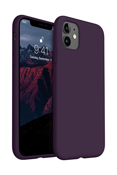 Noir İphone 11 Uyumlu İçi Kadifeli Lansman Kılıf