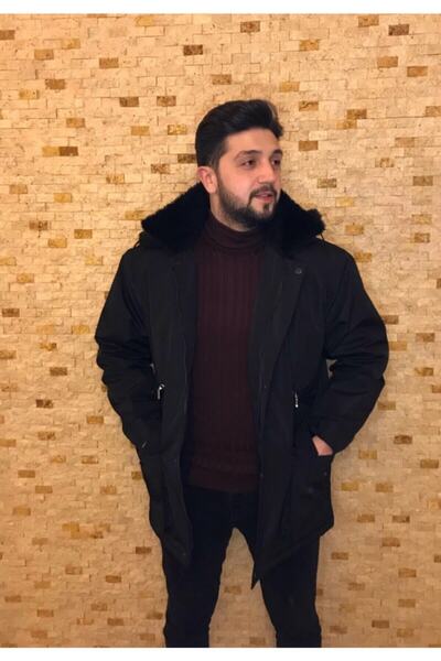 Şahin konfeksiyon Su Ve Rüzgar Geçirmez Parka Içi Müflonlu Bondi Kumaş