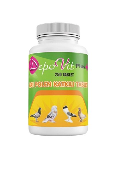 DEPOVİT Depovit Plus Arı Polenli Güvercin Yavru Gelişim Tableti (250AD TABLET)
