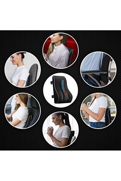 Viscomina Waist Pillow Waist Support Pillow Orthopedic Back Waist Pillow Vehicle Waist Pillow