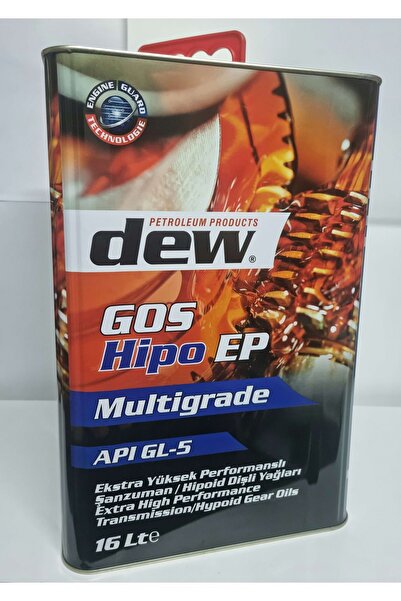 dew Gos Hıpo Ep Gl5 85w140 Diferansiyel Ve Şanzıman Yağı 16 Lt Tnk