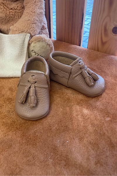 Beybium Baby Boy Shoes - Alban Genuine Leather, Mink