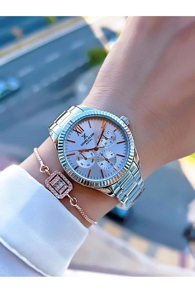Daniel Klein Special Combination Elite Series Steel Tarnish Resistant 30 Mt Water Resistant Wrist Watch + Bracelet