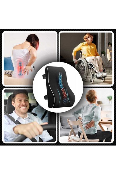 Viscomina Waist Pillow Waist Support Pillow Orthopedic Back Waist Pillow Vehicle Waist Pillow