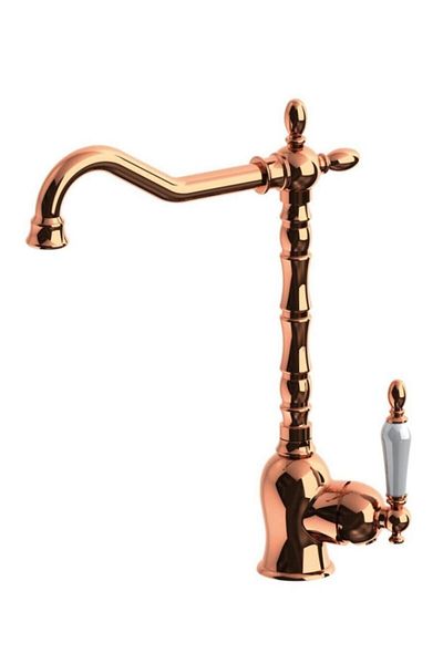 GPD Single Body Sink Faucet Retro Rose Mte180-r