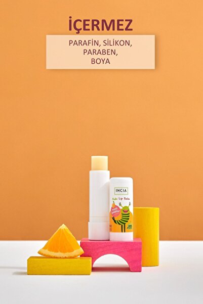 Incia INCIA dětský balzám na rty - oranžový