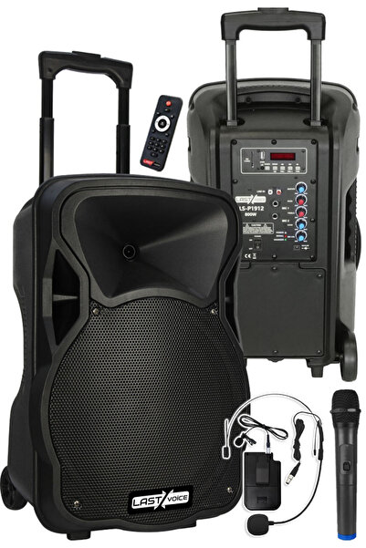 Lastvoice LS-P1912EH Portatif Taşınabilir Headset Mikrofonlu Seyyar Ses Siste...