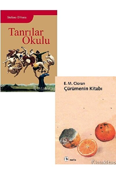 Destek Yayınları Tanrılar Okulu  Çürümenin Kitabı  Emil Michel CioranStefano ...