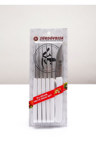 Sürdövbısa 61010 Fruit Set of 6 White