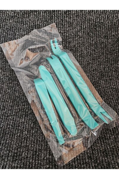 Carub Araç Oto Teyp Torpido Plastik Aksam Trim Sökme Aparatı 4 'lü Set