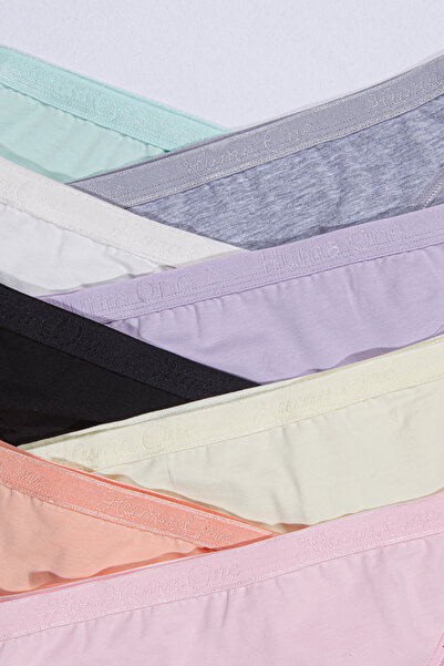 Humaone Set de șase bikini de damă, din bumbac și material modal