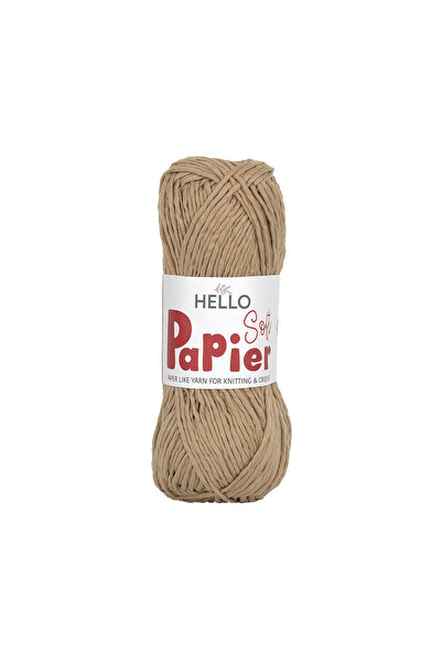 Hello Soft Papier Kağıt Çanta Örme İpi 100 Gram 100 Metre Jüt P11