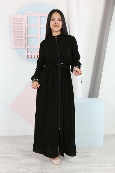 Jannock Κοριτσίστικο Hijab Ferace με ελαστικά μανίκια που δεν εμφανίζονται