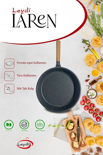 Leydi Laren Multi-Purpose Cast Pan 32 cm