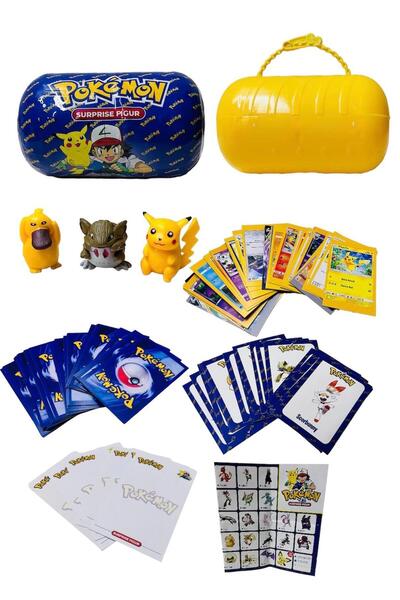 Genel Markalar Pokemon Kartları Sürpriz Kapsül