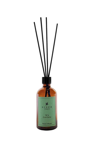 Siner Torque Reed Diffuser No 6 Evvel Bahar Bambu Çubuklu Oda Kokusu Kötü Kok...