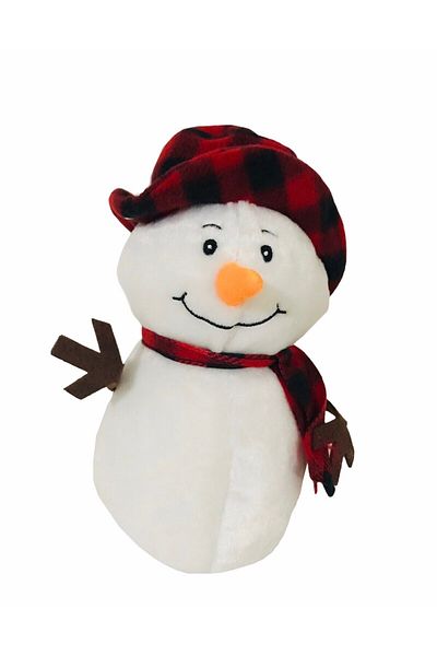 SELAY TOYS Snowman with Cute Plush Hat 25 cm