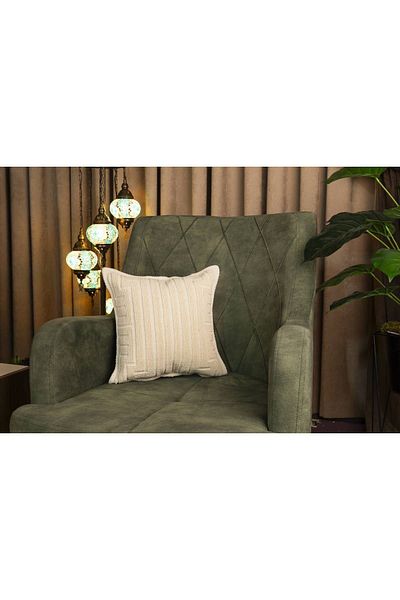 WOOF HOME Față de pernă decorativă din bumbac cu motiv nordic