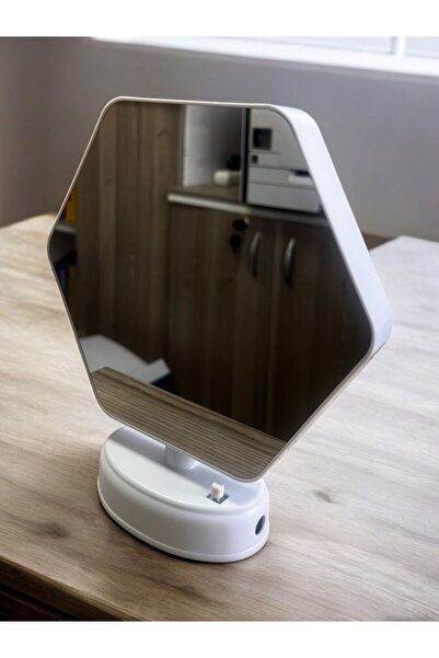 AKSADAN HEDİYELİK DEKORATİF LEDLİ FOTORAF ÇERÇEVEli SİHİRLİ AYNA