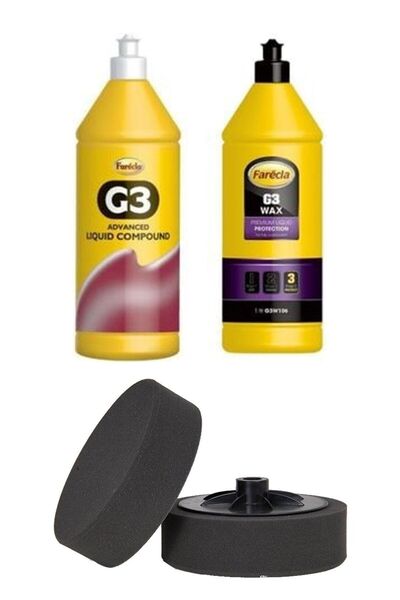 Genel Markalar G3 Pasta 1 Litre + G3 Wax Cila 1 Litre+ Hediyeli Sünger