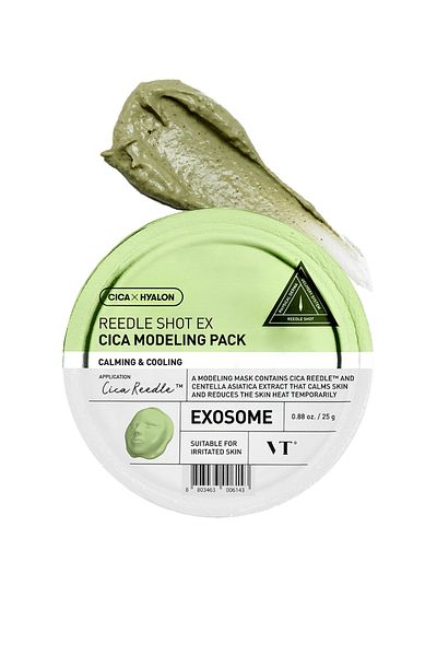 VT COSMETICS Vt Reedle Shot Ex Cica Modeling Pack - 25g Thick Structure Calming Intensive Care Mask