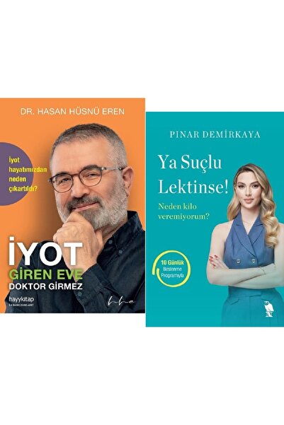 Nemesis Kitap İyot Giren Eve Doktor Girmez + Ya Suçlu Lektinse / 2 Kitap Set