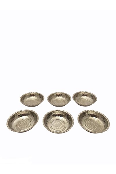 KAYSERİ BAKIRCILIK Kahvaltılık Bakır Mini Kase 6'lı Set