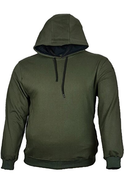 Lifeguard Hanorac cu glugă de mărime Plus Kaki