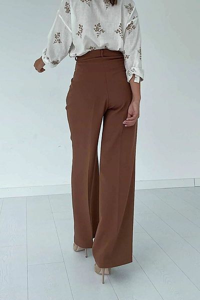 SHEVANE High Waist Vane's Palazzo Trousers - Wide Leg