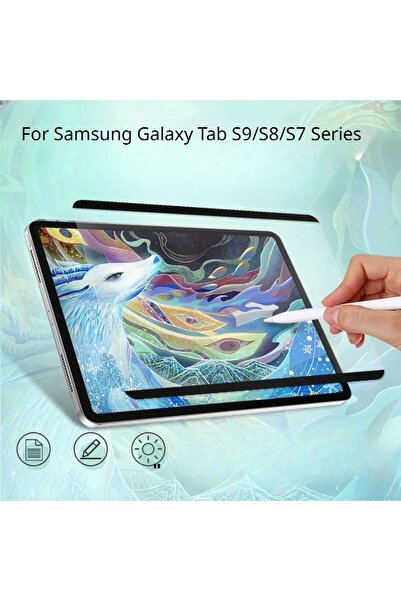 TEKNETSTORE Samsung Galaxy Tab S9 Fe 10.9 - Compatible Screen Protector, Magnetic Paper Feeling