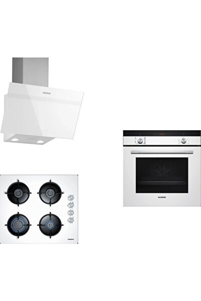 Siemens Beyaz 3lü Ankastre Set 151(HB214FBW1T + EO6C2PB11O + LC63KPJ20T )
