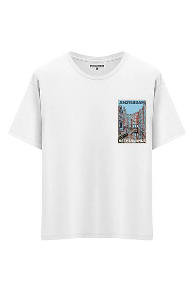 Mounte Bianca Μπλουζάκι Amsterdam Oversize