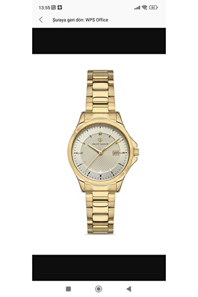 DAVID GUNER kadın kol saati