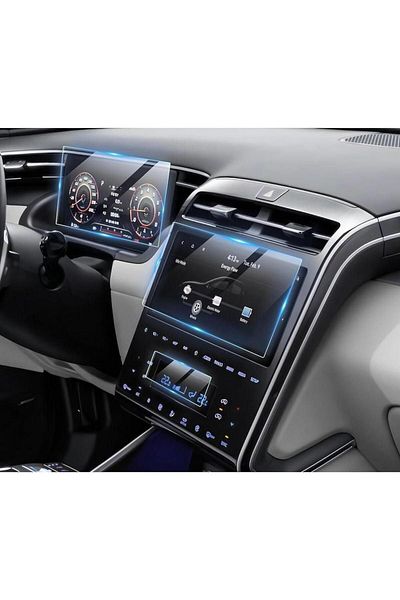 Ecr Mobile Hyundai Tucson Navigation Screen Instrument Panel Air Conditioner Instrument Screen Protector Elite Plus- Nline