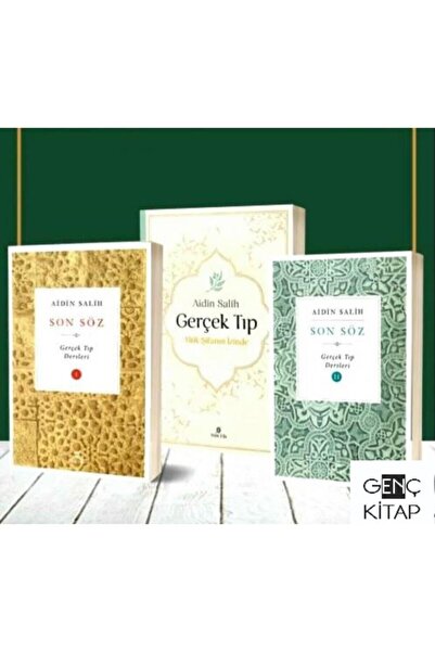 Yitik Şifa Yayıncılık Aidin Salih 3 Kitap Set Gerçek Tıp Son Söz 1 Son Söz 2