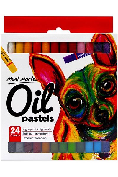 Mont Marte Oil Pastel 24 Pieces MM Signature