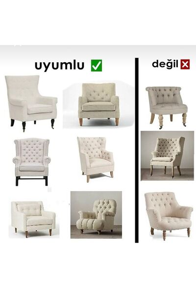 ÖZMAKAN Jakarlı Ağaç Kabuğu Desen Tekli Koltuk Kılıfı /koltuk Örtüsü 1 Adet