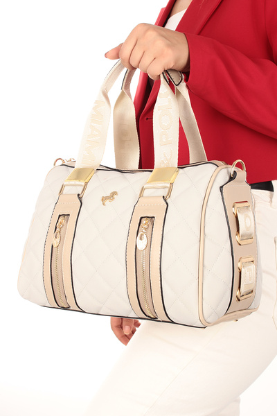 Miami Polo Clup Miami Polo 1204 Quilted Women's Shoulder Bag Handbag Shoulder...