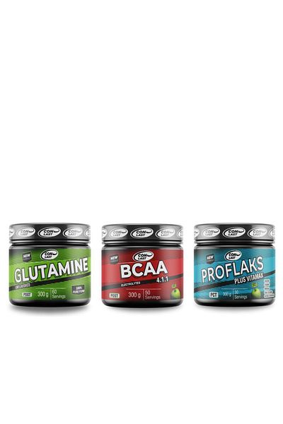 Conlast Glutamine-BCAAs-Proflax Plus Vitamax 300g Amino Acid Supplement