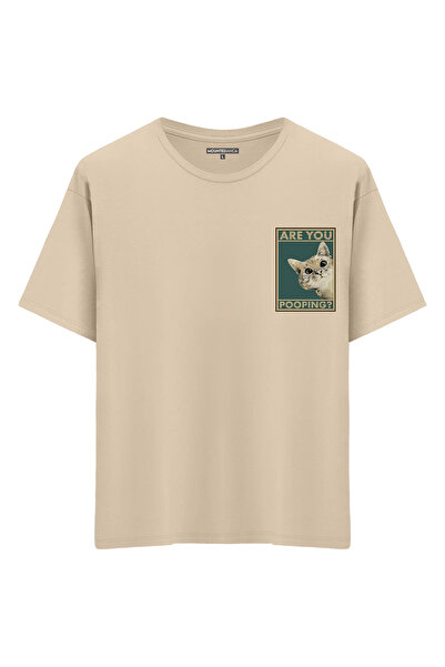 Mounte Bianca Da li kakiš Oversize kroj T-shirt